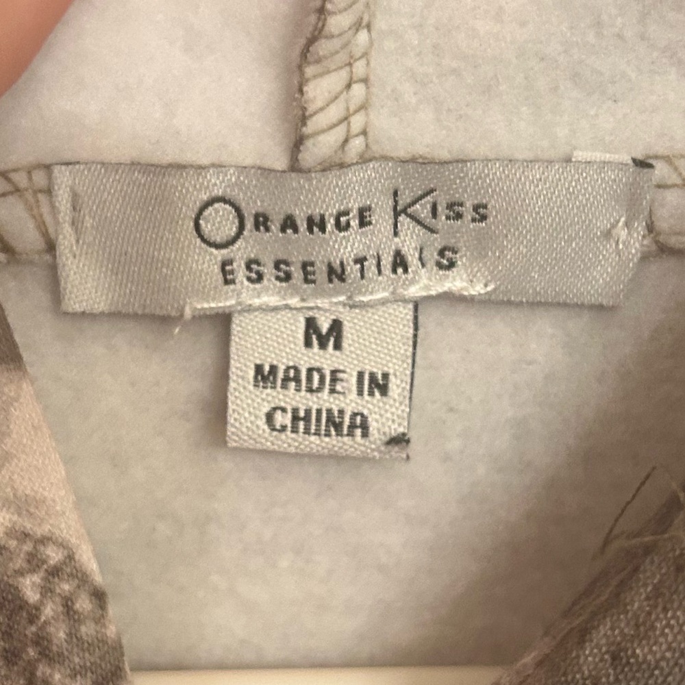 Orange Kiss Essentials Camouflage Hoodie - Picture 3 of 4